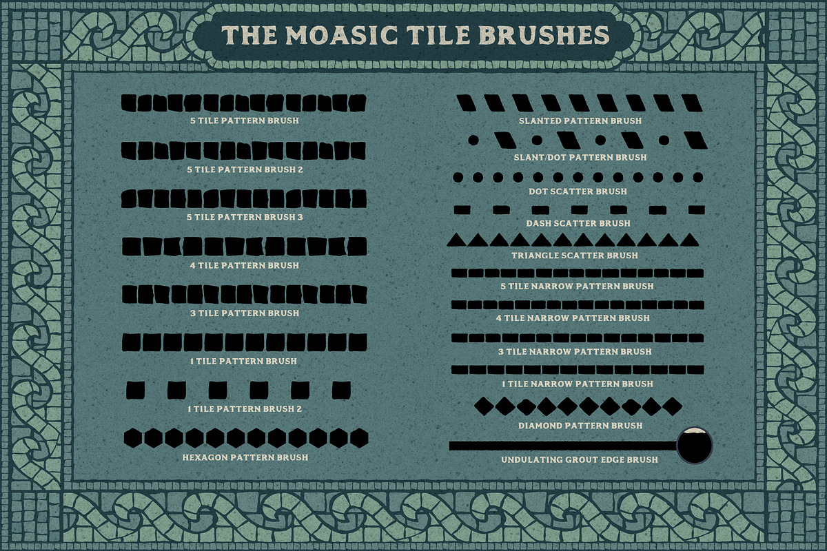 Mosaic Maker - Affinity Brushes, a Brush Add-On by The Artifex Forge (Photo 9 of 12)