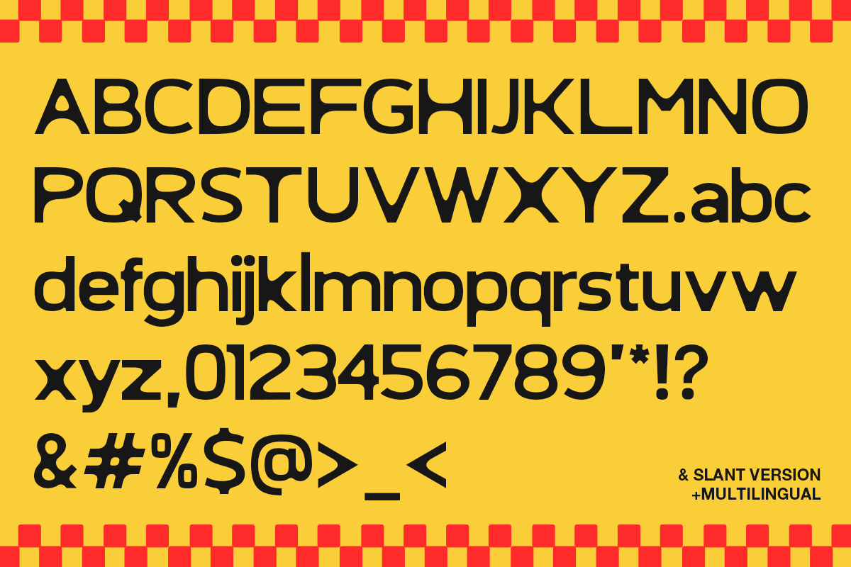 Honta - Fast Food Branding Font, a Sans Serif Font by Pandeka Studio (Photo 9 of 9)
