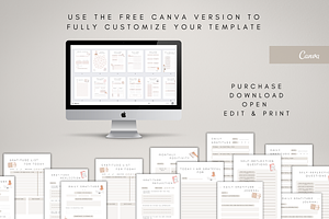 Editable Canva Gratitude Journal PDF