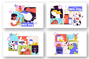 10 World Milk Day Illustration, a Food Illustration by denayunebgt (Thumbnail 3 of 4)