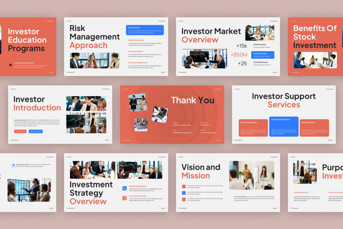 Stock Investment Google Slides, a Presentation Template by Loin Studio (Photo 4 of 4)