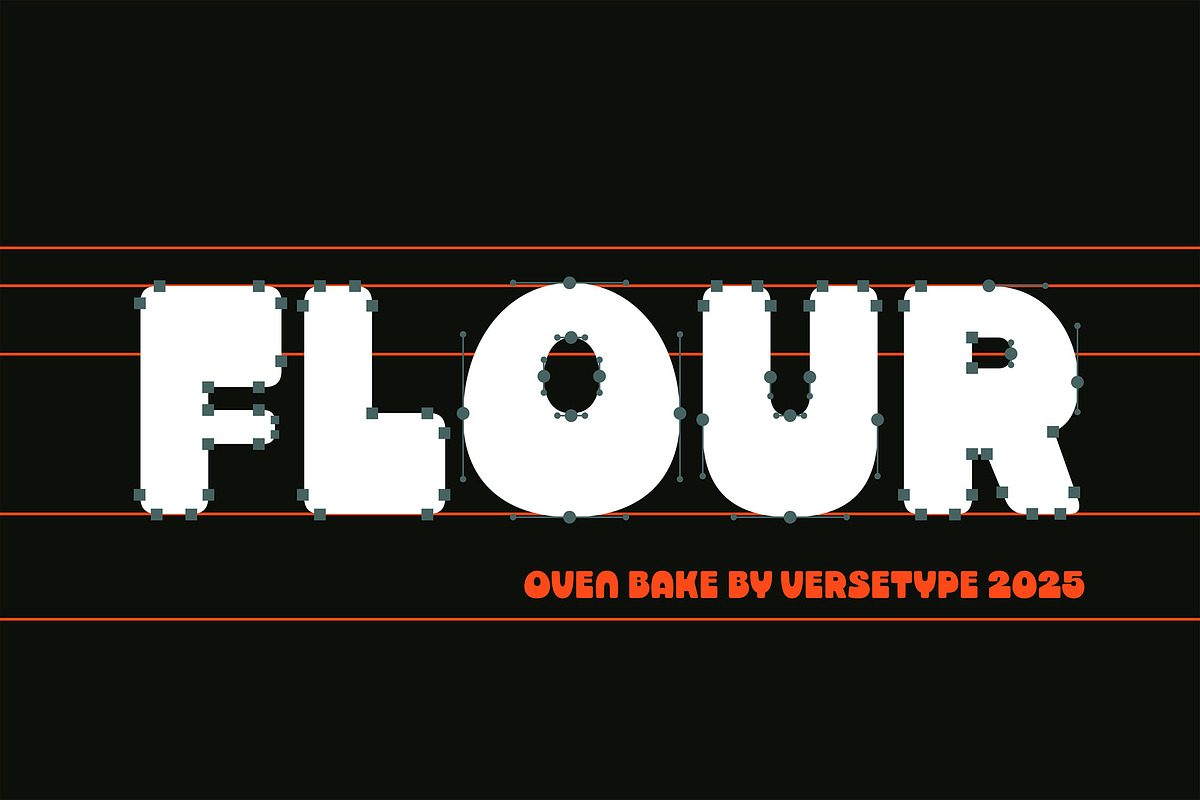 Oven Bake – Bold Retro Display Font, a Font by Versetype (Photo 5 of 15)