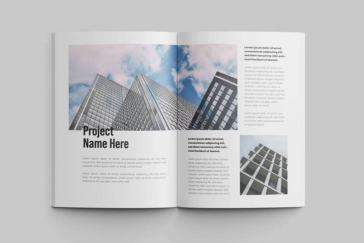 Architecture Portfolio Design, a Brochure Template by afsar.hossain (Photo 4 of 6)