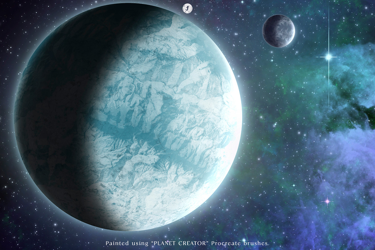 Space Artist Procreate Brushes, a Brush Add-On by Freezerondigital (Photo 25 of 30)