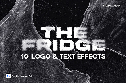 The Fridge - Text and Logo Effects, a Graphic by Studio Dusk