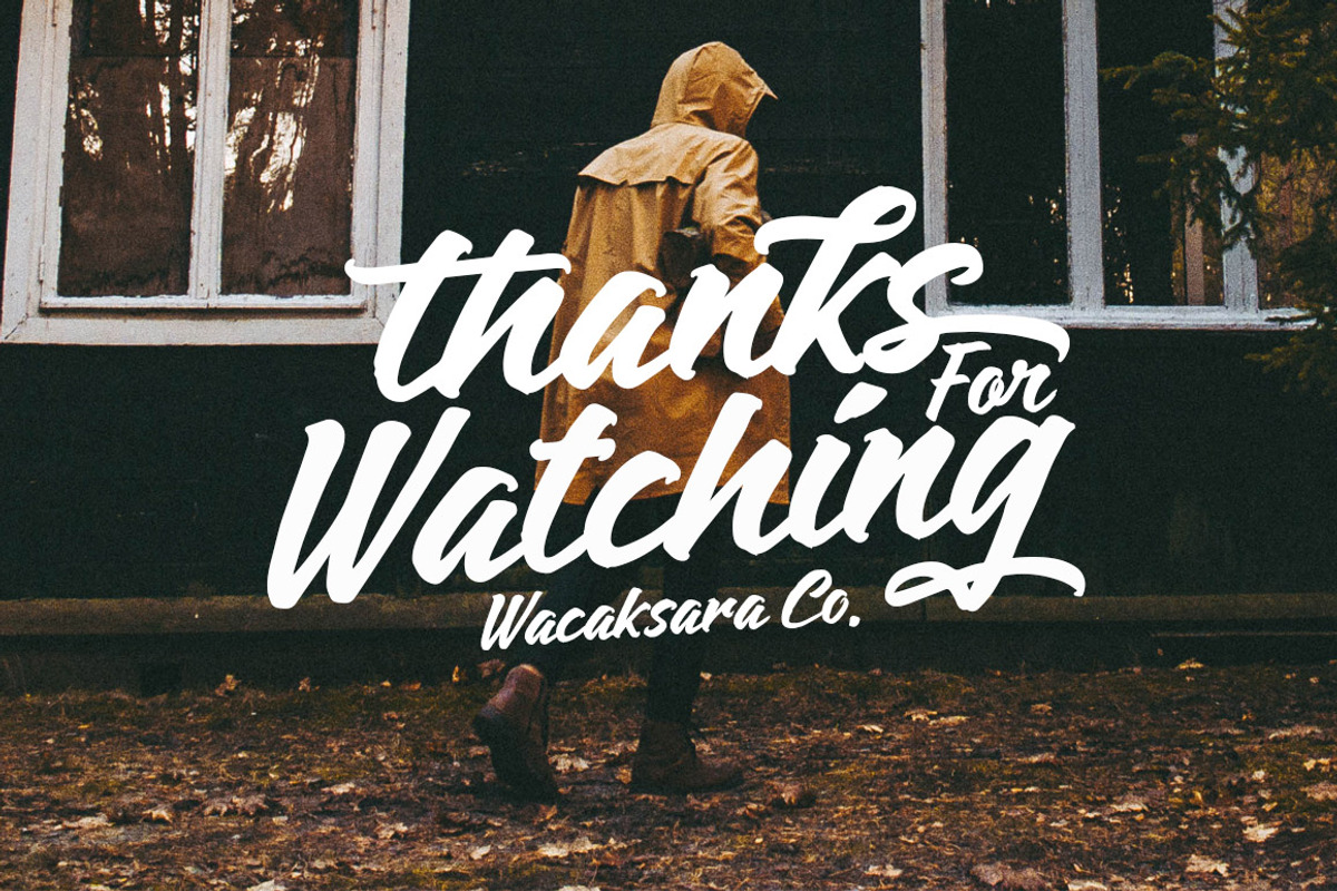 Anthares Font, a Script Font by Wacaksara Co. (Photo 10 of 10)
