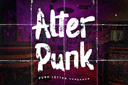 Alter Punk – Punk Letter Typeface, a Handwritten Font by Dm Studio (Thumbnail 1 of 8)