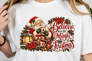 Believe In The Magic Of Christmas, a Seasonal Illustration by Craft Nest (Thumbnail 4 of 6)