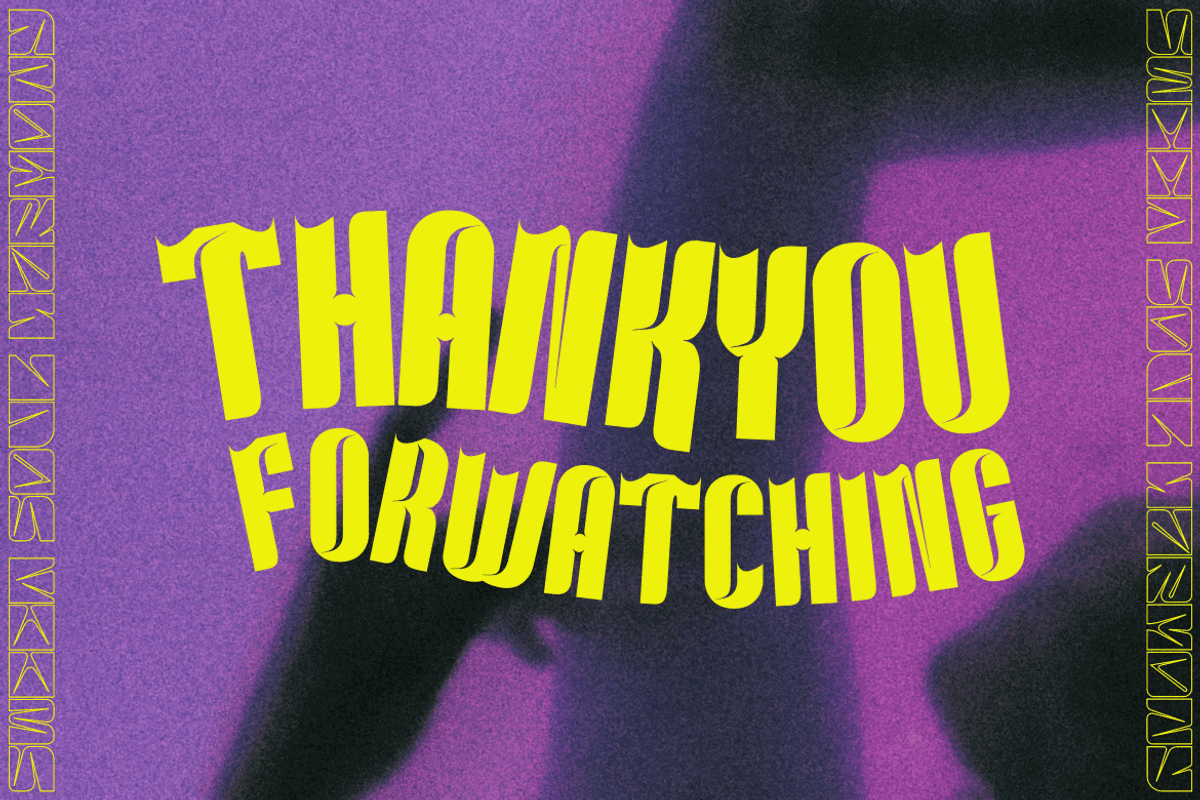Kuximen | Groovy Retro Font, a Font by twinstd (Photo 12 of 12)