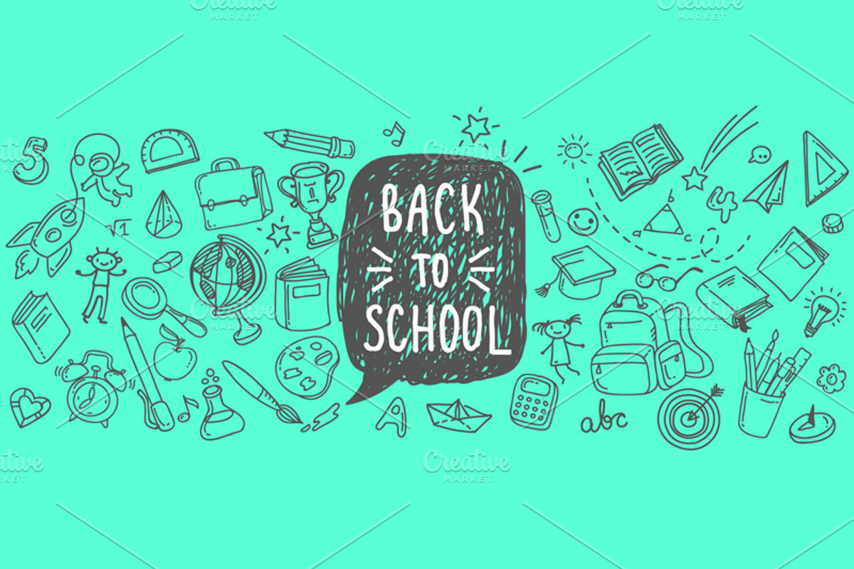 Back To School Bundle #2, a Decorative Illustration by VectorStory (Photo 2 of 3)