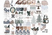 Warm Clipart, an Illustration by GlamArtZhanna (Thumbnail 2 of 3)