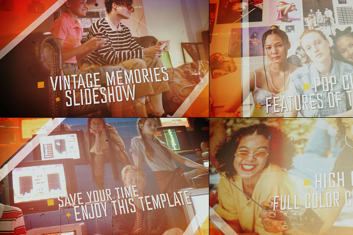 Vintage Photo Slides Premiere Pro, a Templates & Theme by FlashFXbox (Photo 1 of 2)