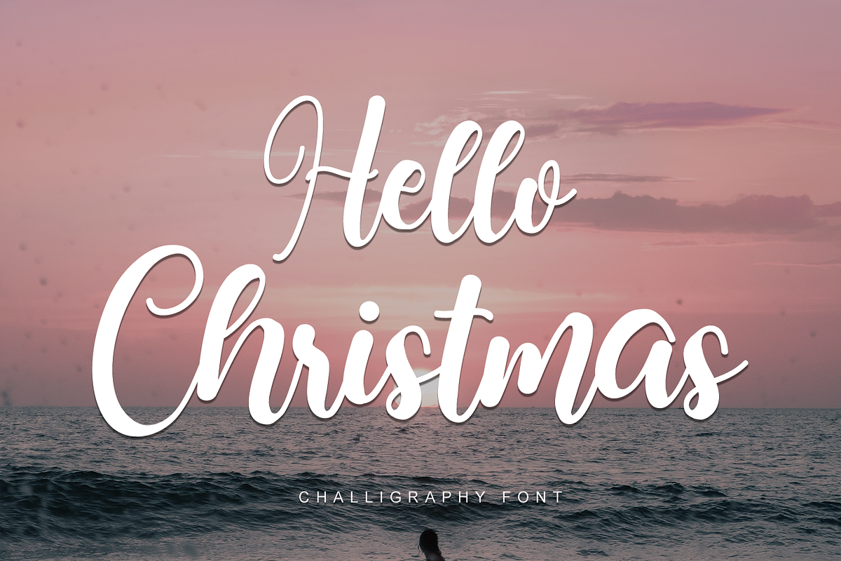 Hello Christmas, a Handwritten Font by Majelis Font (Photo 1 of 7)