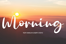 Morning | Script Font