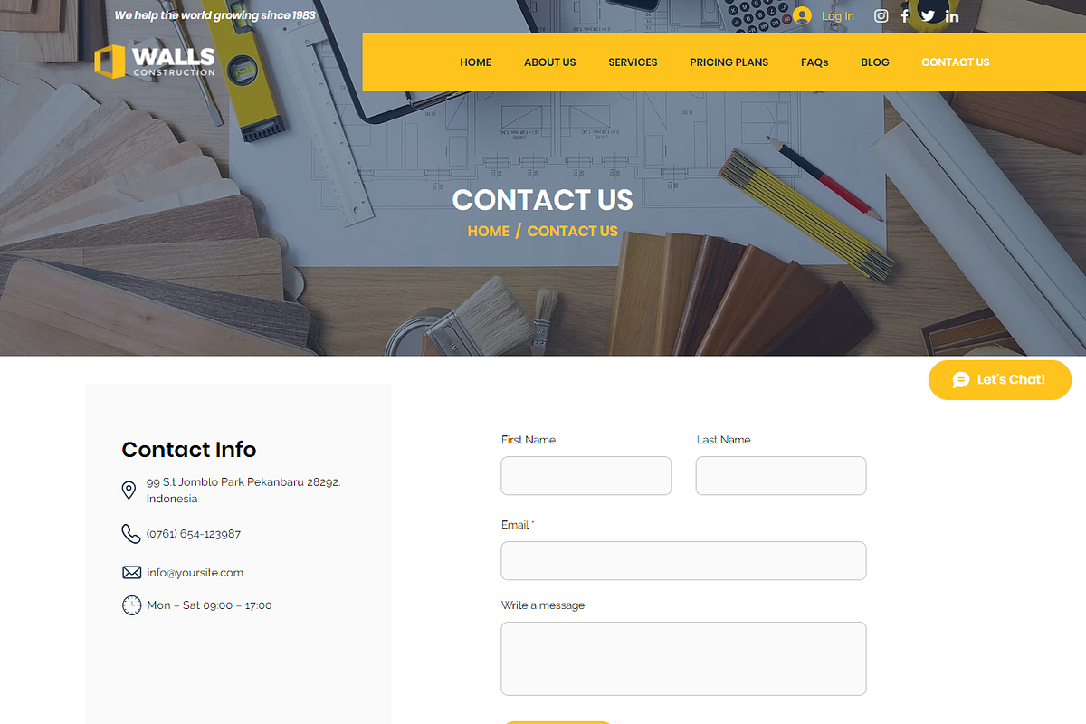Wix Theme - Construction Company, a Wix Template by Wix Creative Themes (Photo 4 of 4)