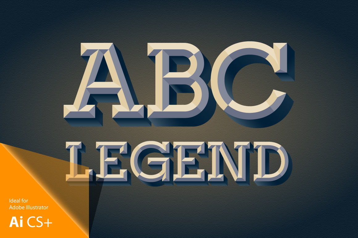 Vector typefaces Old but the best!, an Object Graphic by popskraft