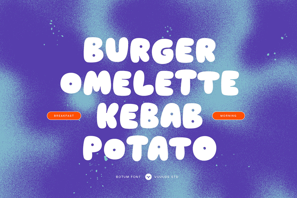 Botum Font, a Sans Serif Font by vuuuds (Photo 2 of 9)
