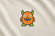 Cute Monster Icon Graphic, a Decorative Illustration by Vectorium Studio (Thumbnail 3 of 3)