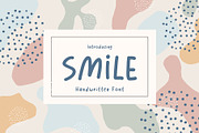 Smile - handwritten font, a Handwritten Font by Brown Cupple (Thumbnail 1 of 5)