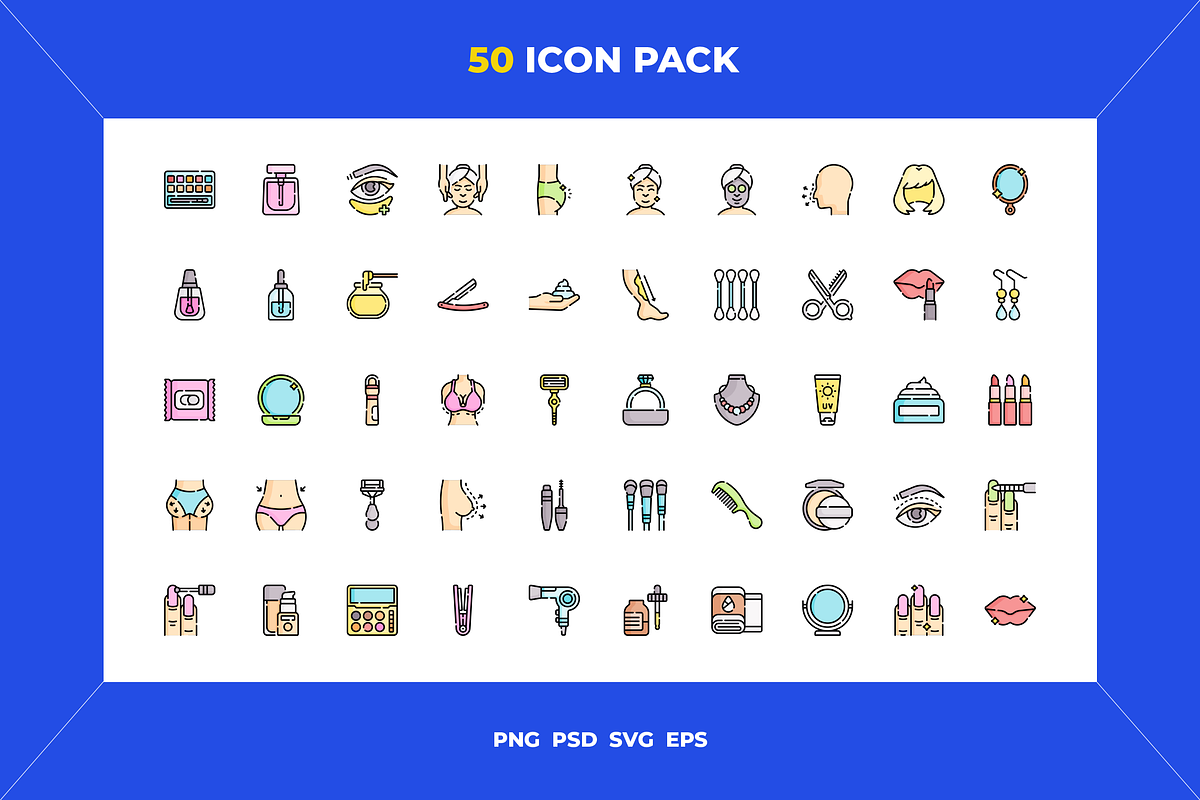 50 Beauty icons, an Icon by Wencory (Photo 1 of 2)
