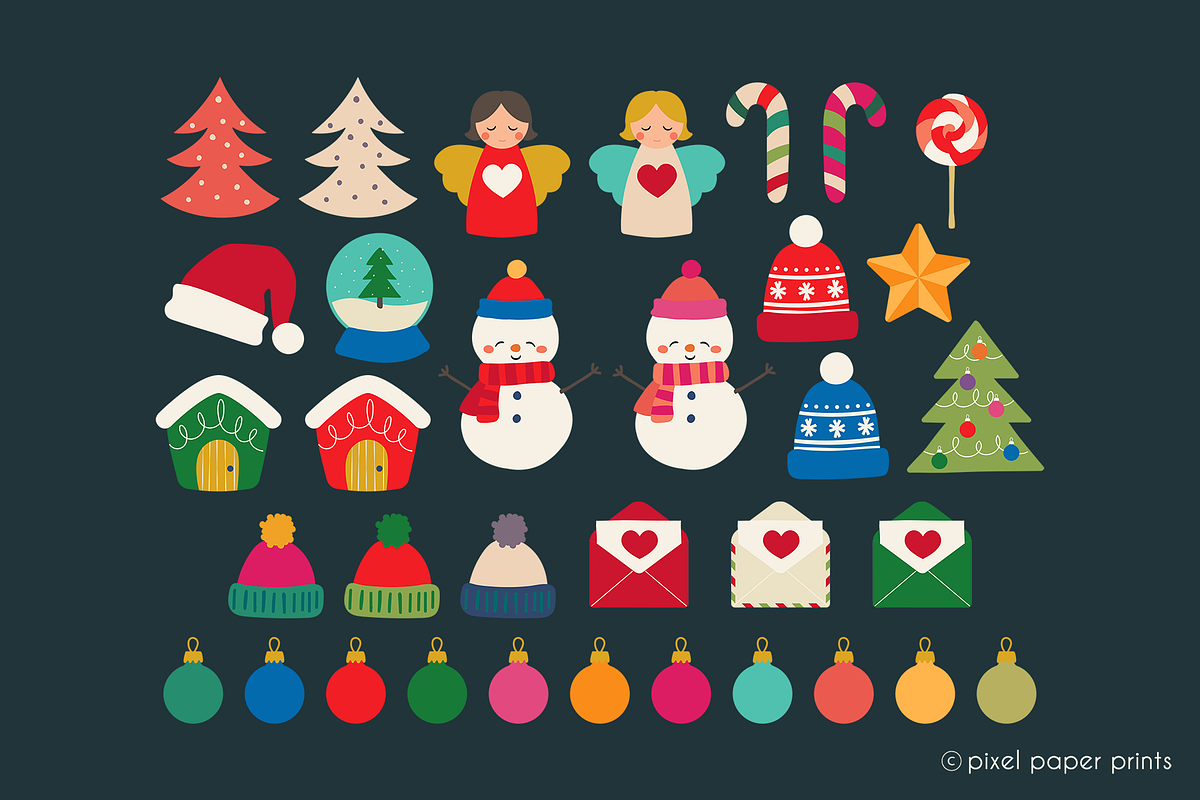 Cute Little Christmas, an Object Graphic by PixelPaperPrints (Photo 6 of 7)