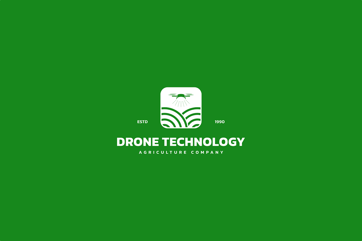 Agriculture drone logo, a Branding & Logo Template by zuhudsgn (Photo 3 of 3)