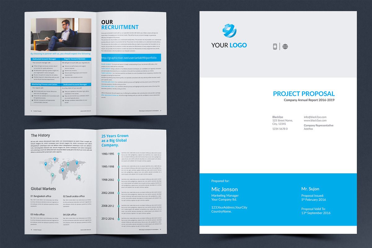 Corporate Brochure, a Brochure Template by artico (Photo 5 of 5)