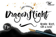 Dragonflight Pro, a Script Font by Fontforecast (Thumbnail 1 of 12)