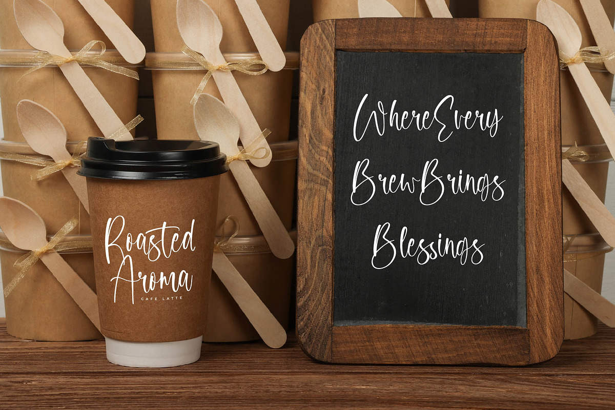 Satherly Modern Handwritten Font, a Script Font by Letterena Studios Script (Photo 8 of 15)