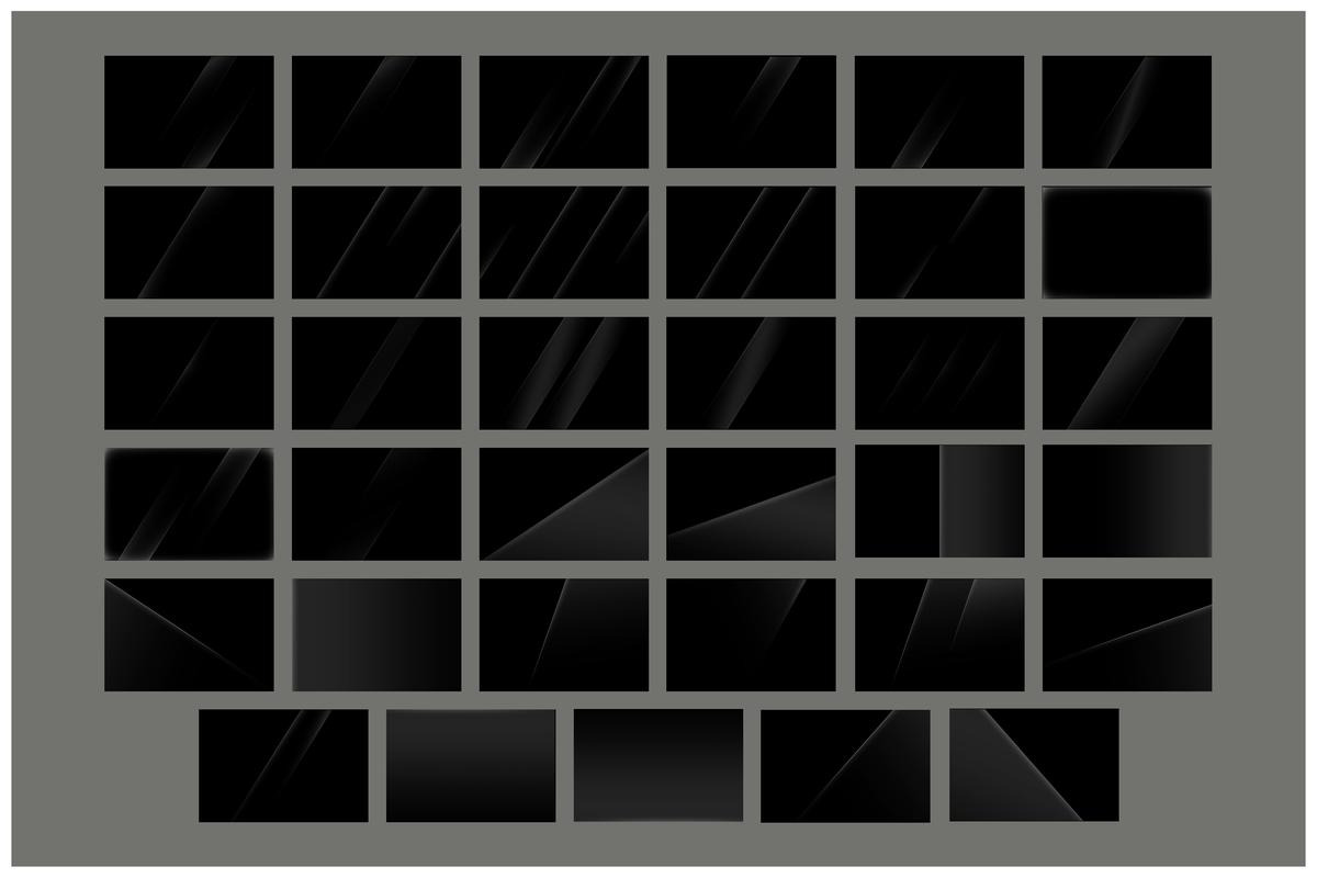 Minimal Glossy Reflection Overlays