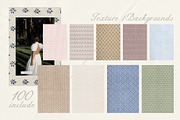 100 Clean Tone Textured Backgrounds, a Background Graphic by Feelsoul (Thumbnail 12 of 13)
