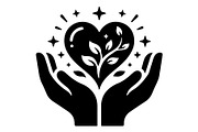 Love and Caring Hands Heart, an Object Graphic by Gfx_Store (Thumbnail 15 of 27)