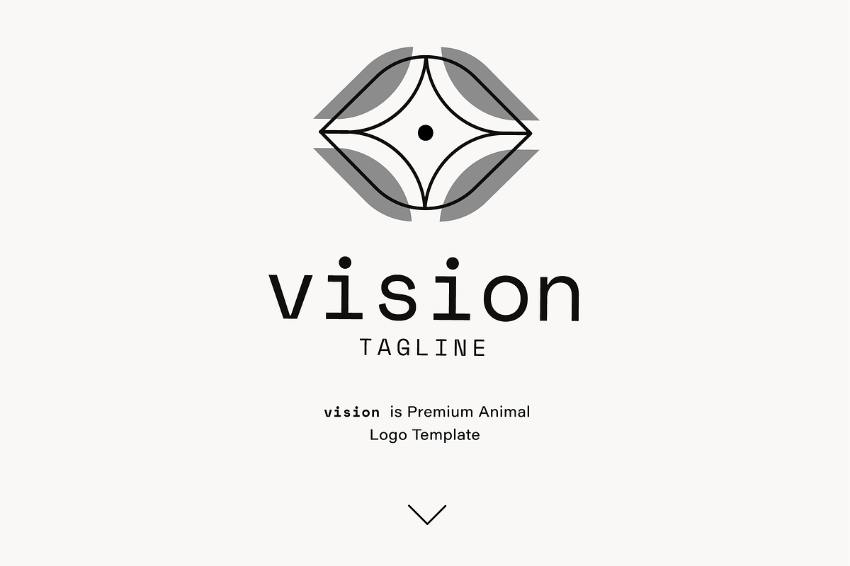 VISION  - PREMIUM LOGO TEMPLATE, a Branding & Logo Template by Minimalist Logos