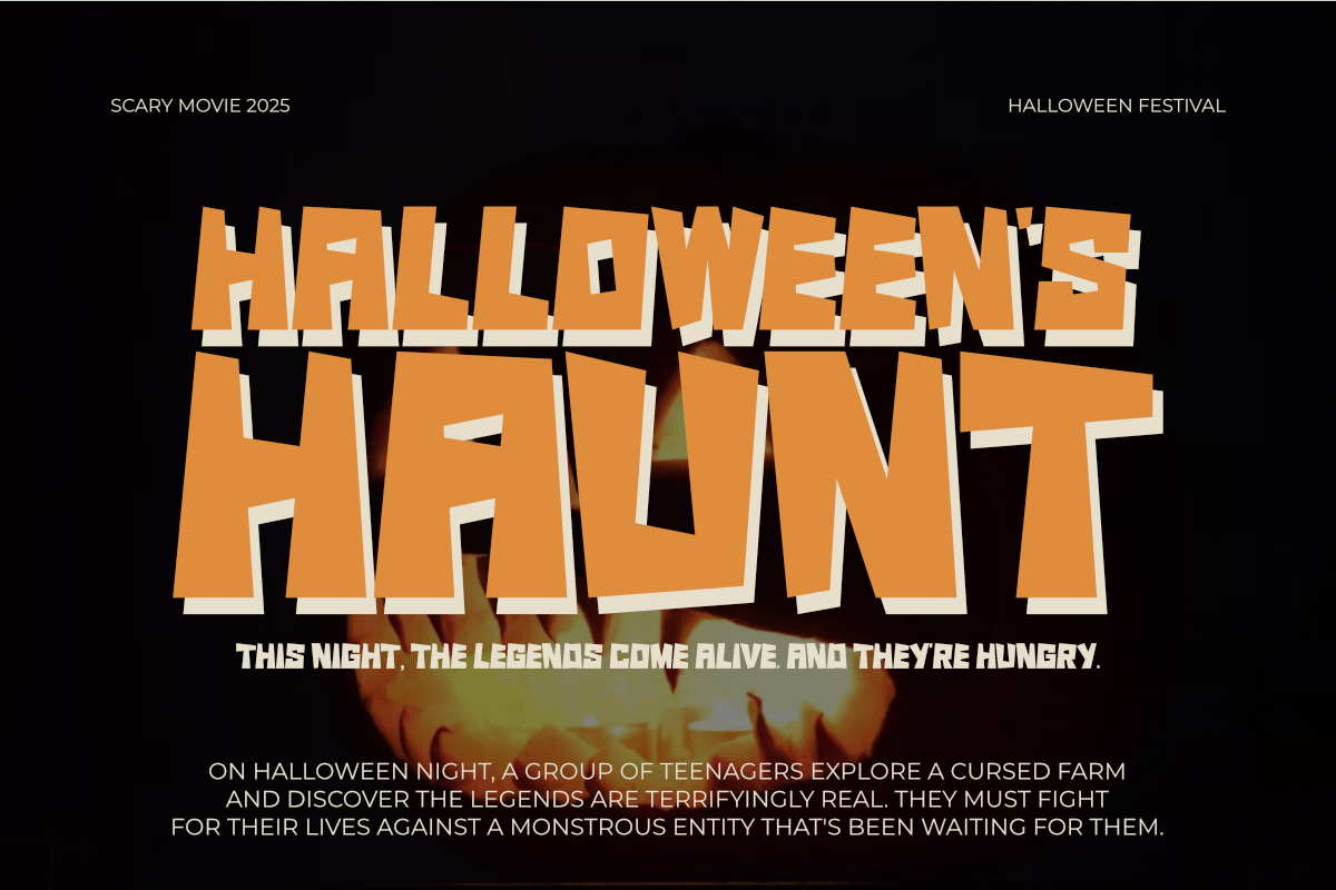 Scary Monster - Halloween Display, a Sans Serif Font by Pian45 Studio (Photo 5 of 8)