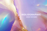 Holographic Gold Textures, a Texture Graphic by by creative paper (Thumbnail 1 of 8)