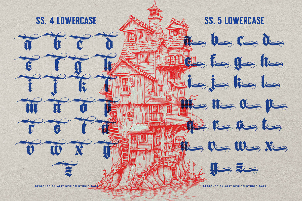 Brave Thorn Blackletter Font, a Blackletter Font by alit design (Photo 17 of 21)