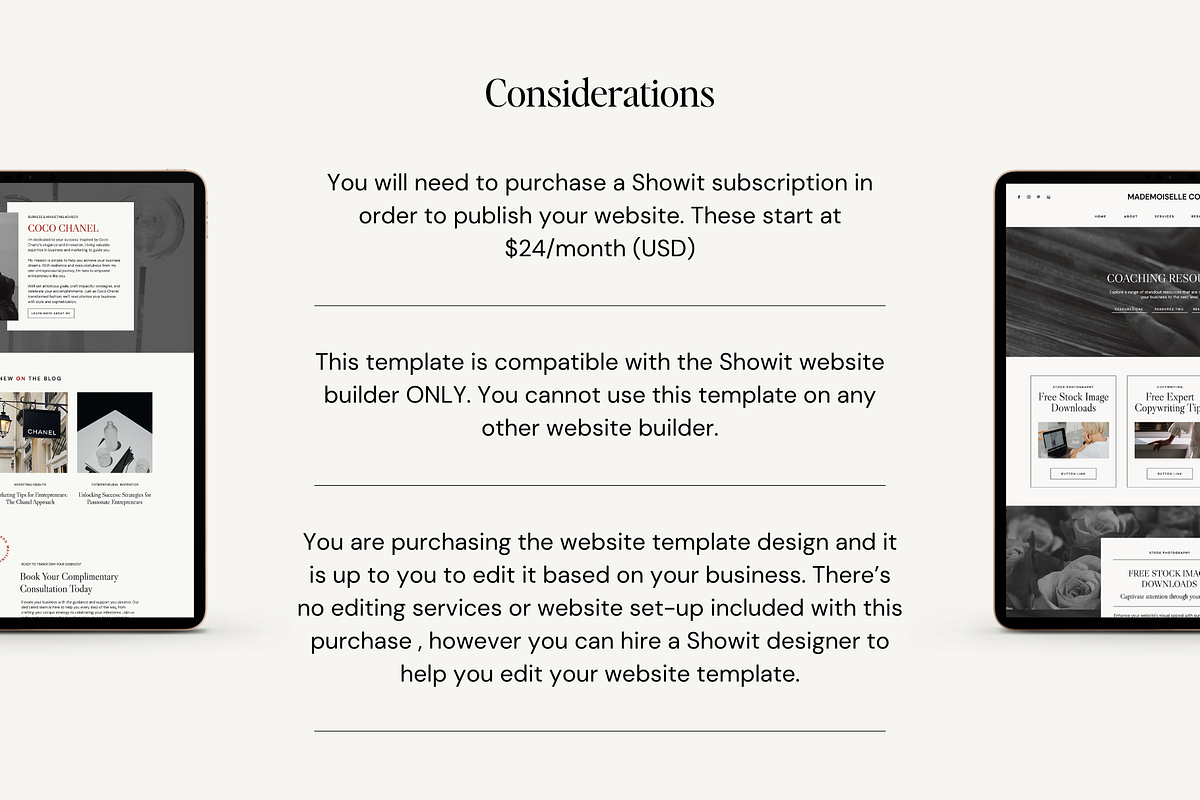 Service Provider Website Template, a Websites & App Template by Emily Betts (Photo 6 of 6)