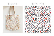 Floral Seamless Patterns Set, a Pattern Graphic by Curly_Pat (Thumbnail 5 of 5)