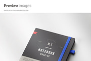 Planner / Notebook Mockup, a Books & Magazine Mockup by WebAndCat (Thumbnail 4 of 6)