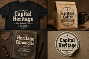 Capital Heritage, a Serif Font by Wow Magic (Thumbnail 7 of 7)
