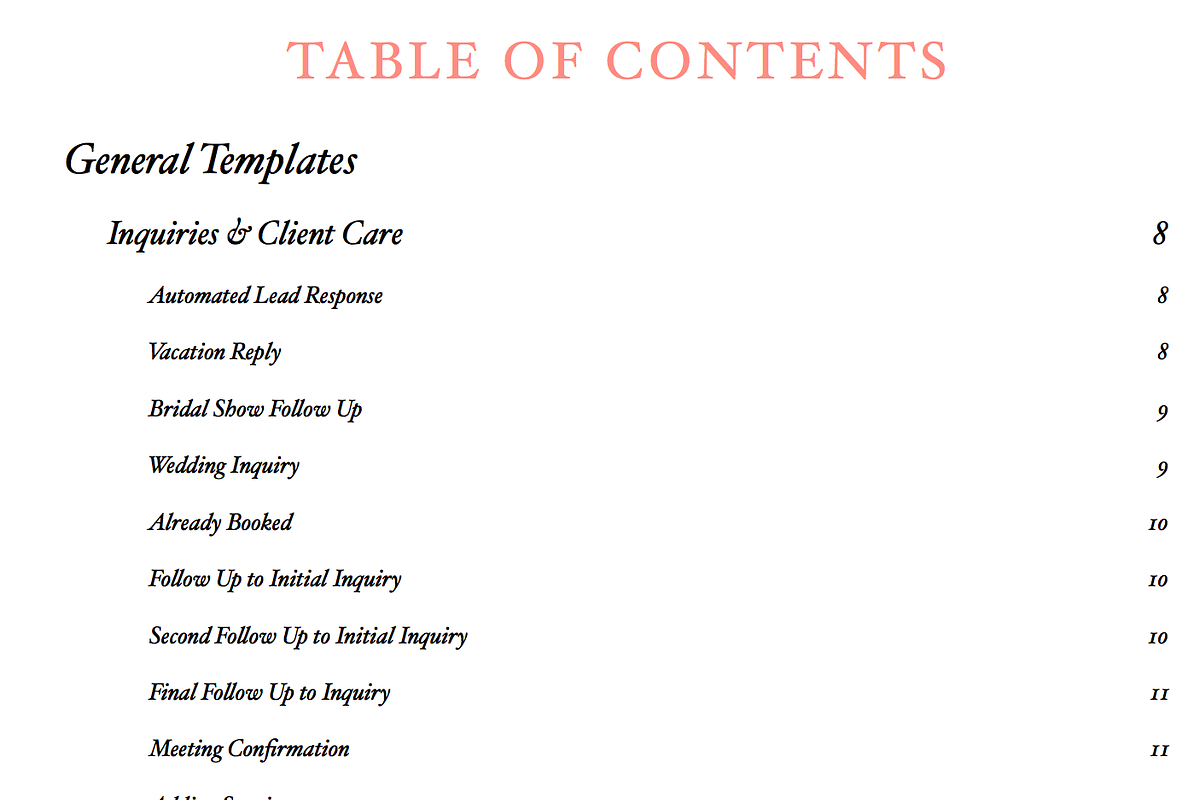 Email Templates for Creatives, an Email Template by Lauren Dragon (Photo 2 of 5)