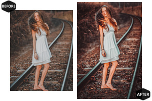 12 Autumn Breeze Photoshop Actions