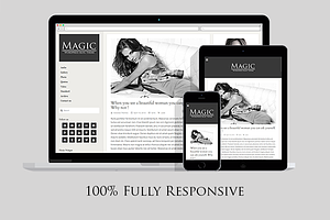 Magic - Retina Responsive Blog