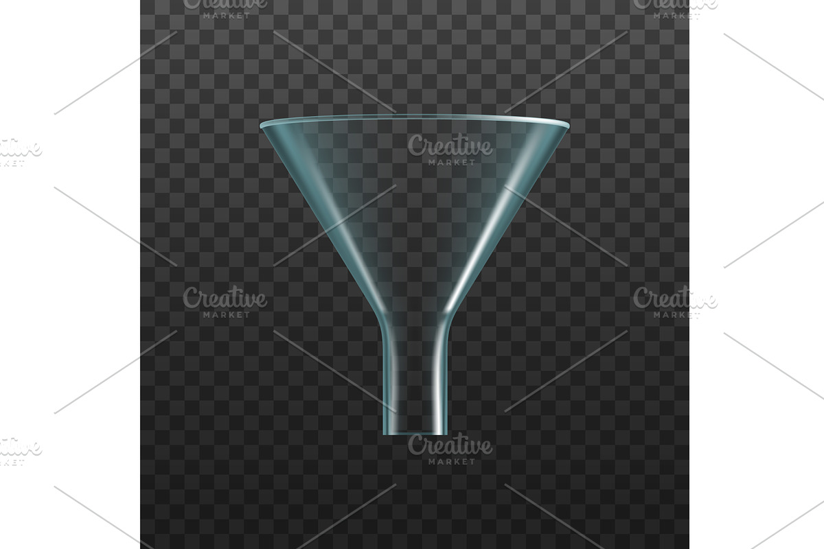 Glass funnel, laboratory, a Healthcare Illustration by Vector Tradition (Photo 1 of 3)