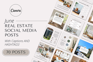 June Real Estate Social Media