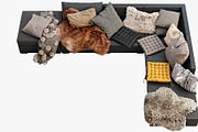 Brown Jordan 4M outdoor wicker sofa, a Furniture 3D Model by 3dmitruk (Thumbnail 7 of 27)