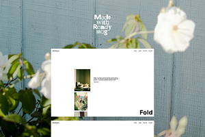 Readymag Website Template - Agency, a Landing Page Template by alexandraelisa