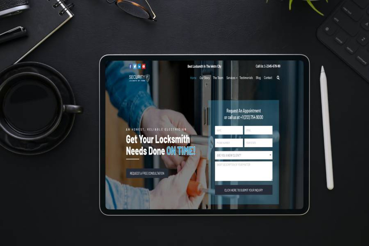 Security Locksmith WordPress Theme preview 4