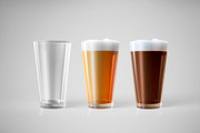 Empty Beer Glass Mockup, a Product Mockup by PSD Market (Thumbnail 15 of 18)