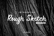 Rough Sketch - fonts duo, a Script Font by Java pep (Thumbnail 1 of 10)